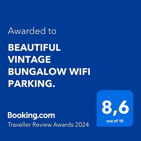 Beautiful Vintage Bungalow Wifi Parking. ลัสกาเยตัส ภายนอก รูปภาพ